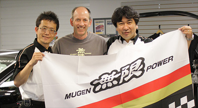 Noriaki Onuma (Mugen), Scott Zellner (King Motorsports), Akihiro Kojima (Mugen)