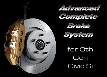 Mugen Advanced Complete Brake System for 8th Gen Civic Si