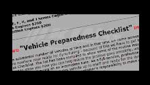 Pre-Dyno Vehicle Checklist
