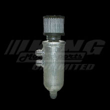 King Motorsports Catch Can/Breather Tank with AN Ports