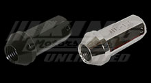 Buddy Club P1 Chro-Mo Racing Lug Nuts - 4 Hole Set, Straight Taper Seats Only