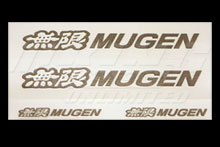 Mugen Decals with Transparent Back