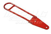 Mugen Tow Hooks in High Visibility Red