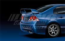 Mugen Aero: 2006-2011 Civic 4-Door - Rear Wing