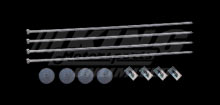 Spal Fan Mounting Pin Kit (4 pieces)