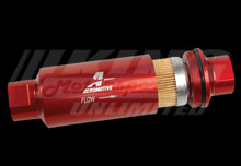 Aeromotive Fuel Filter - 10 Micron - Red