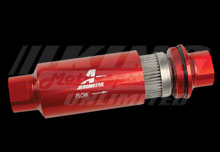 Aeromotive Fuel Filter - 100 Micron - Red