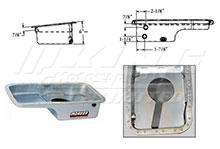 Moroso Baffled OEM Style Steel Oil Pan - B Series