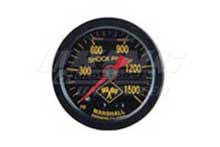 Marshall Fuel Pressure Gauge - Aluminum Face/ Silver Bezel