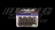 Buddy Club P1 Aluminum Racing Lug Nuts - 4 Hole Set, Straight Taper Seats Only