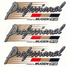 Mugen Professional Concept Sticker Set