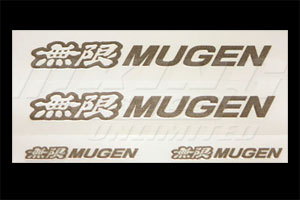 Mugen Decals with Transparent Back