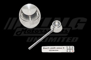 Mugen Shift Knob/5MT w/Badge