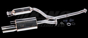 Mugen Cat Back Stainless Steel Exhaust for 8th Gen Civic Si Coupe