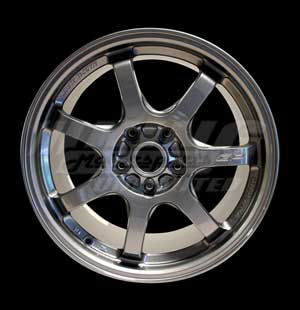 Mugen GP Forged Wheel Gun Metallic Finish - 17x7, +48, 5x114.3, 15.2lbs each