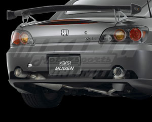 Mugen S2000 Titanium Sports Exhaust System for Mugen SS Rear Bumper