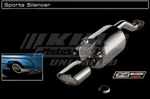 Mugen Civic Si 4-Door Sports Silencer