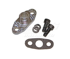 Function7 T3/T4 Oil Inlet Flange, -3AN