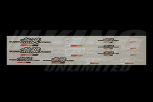 Mugen Color  14 Sticker Decal Set