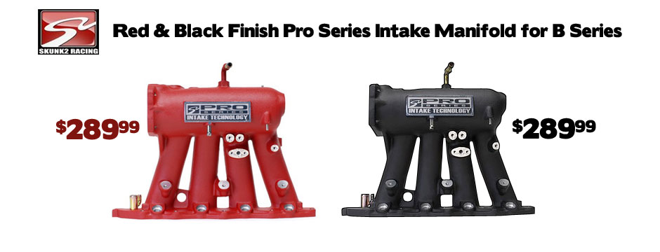 Skunk2 Intake $289.99 Honda Acura Red & Black B Series