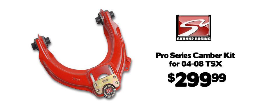 Skunk2 Pro Series Camber Kit Honda Acura $299.99