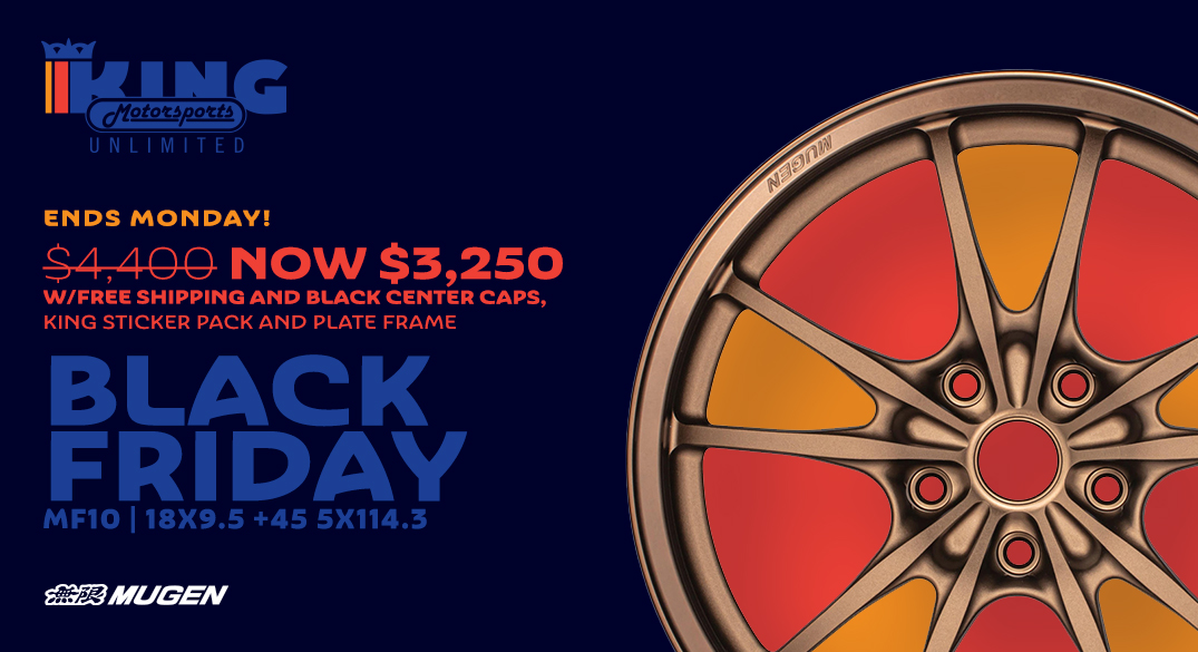 King Motorsports Unlimited, Inc. Mugen Performance Products for Honda