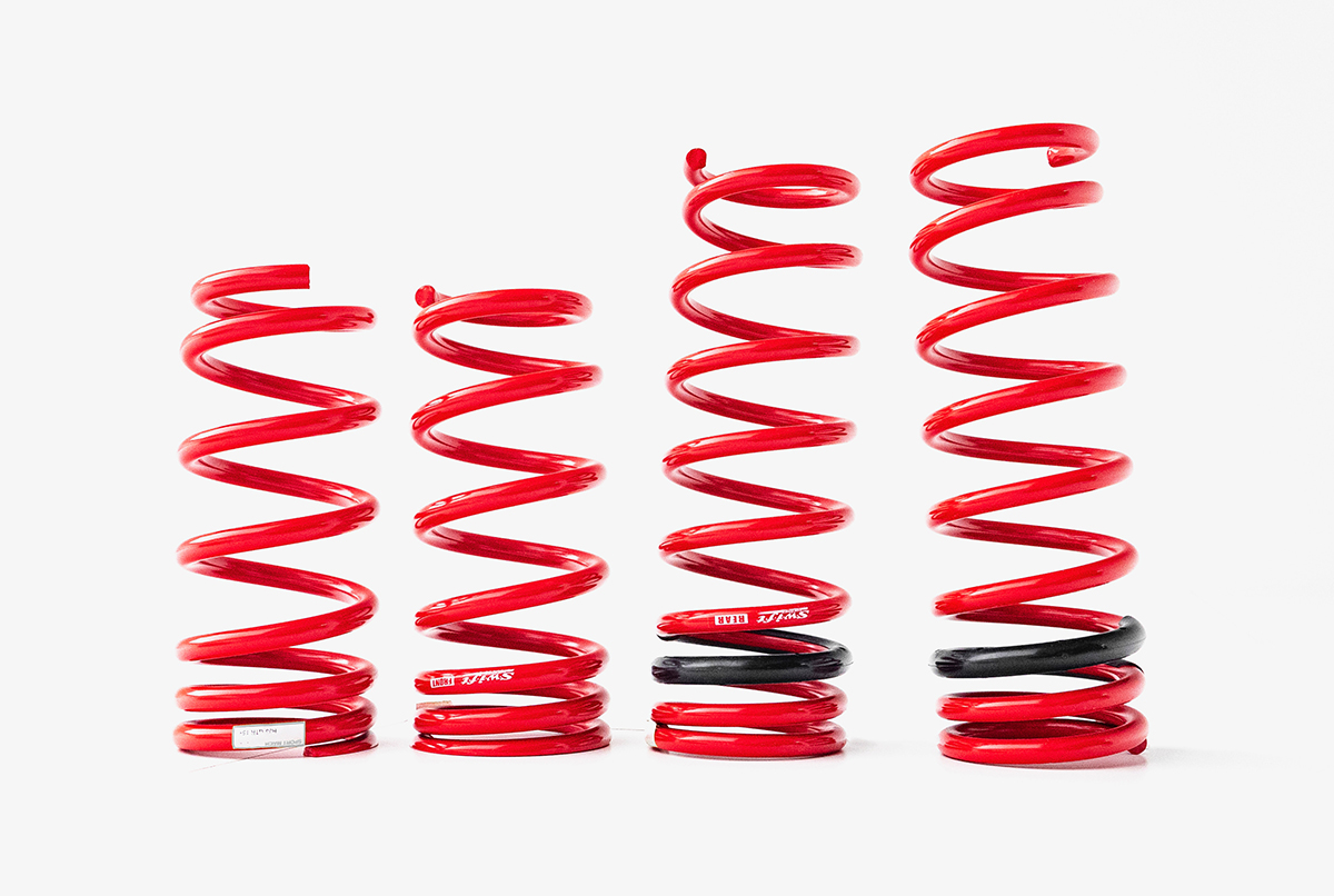 Swift Sport Springs for 2007-2008 GD3 Fit