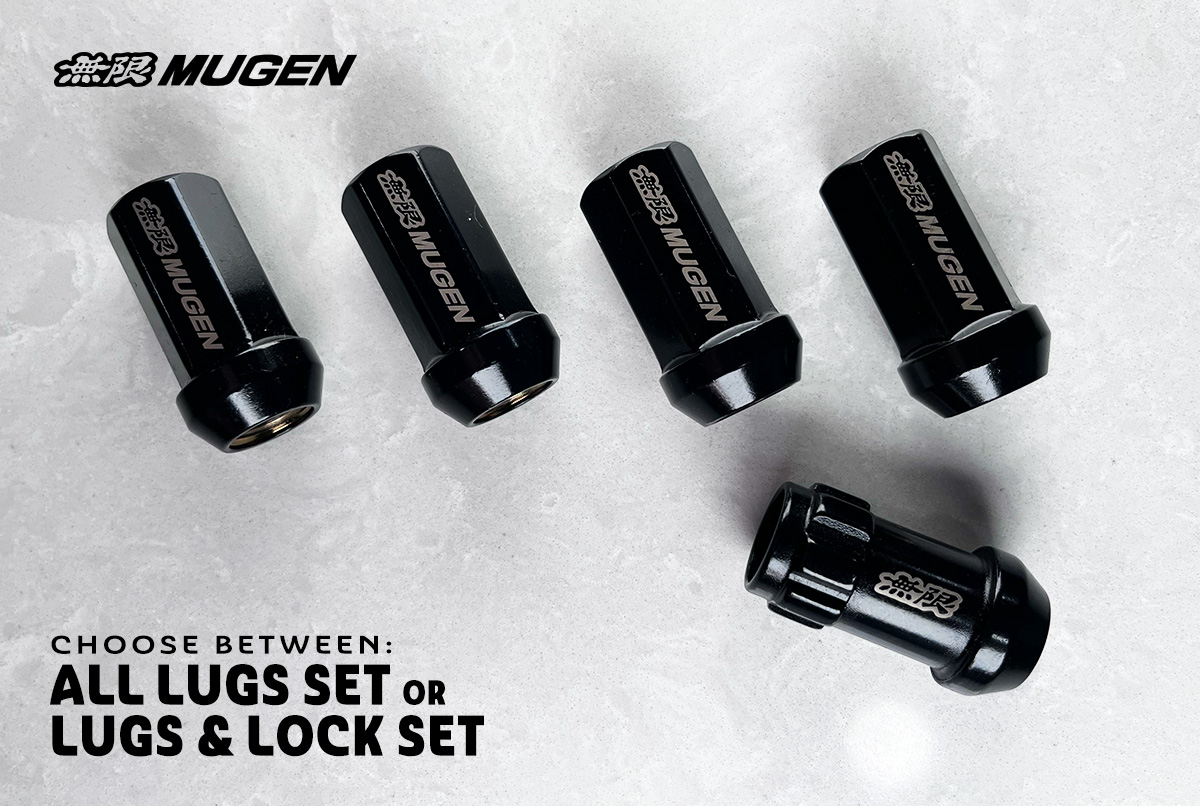 Mugen Racing Nut Set - All Lugs or Lugs and Locks - FK8, FL5, DE5