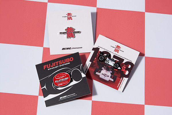 Leen Customs - Mugen - Fujitsubo - King Motorsports - Limited Edition Pins