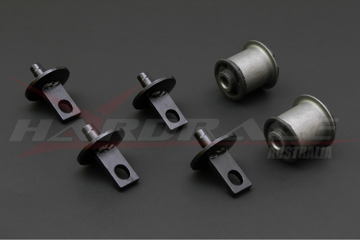 HARDRACE REAR TRAILING ARM BUSHING (HARDEN RUBBER) SET - CIVIC INTEGRA 88-00 main image 1