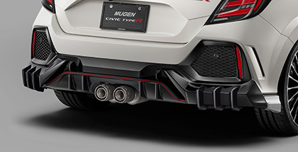 Mugen FK8 Rear Under Spoiler 2017-2019 84111-XNCF-K0S0 - King
