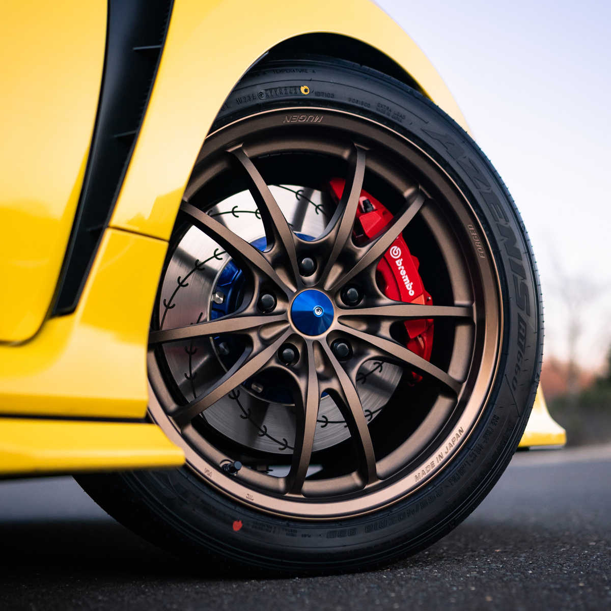 Mugen MF10 18x9.5 +45 5x120mm for Civic Type R 42700MF10895B King