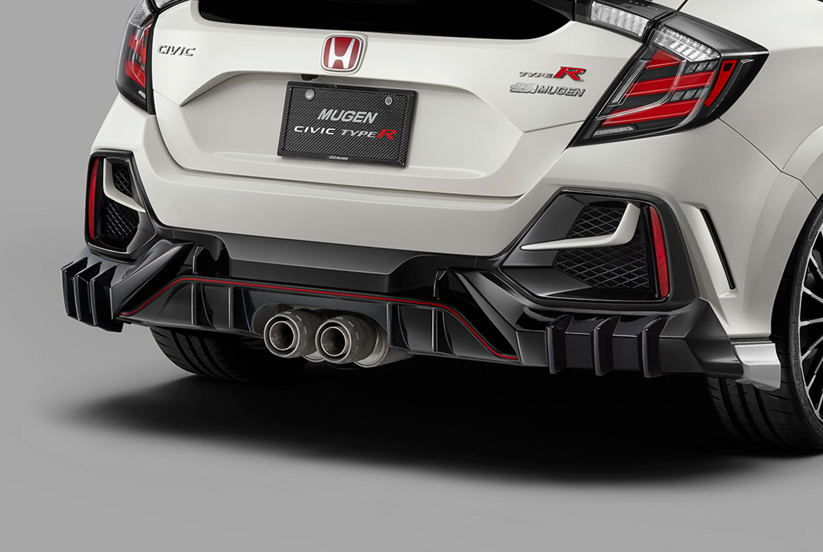 Mugen FK8 Rear Under Spoiler 2020-2021 84111-XNCF-K1S0 - King