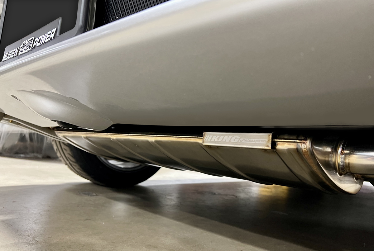 King Motorsports/Saclam Silencer Kit - Honda - CR-X '88-'