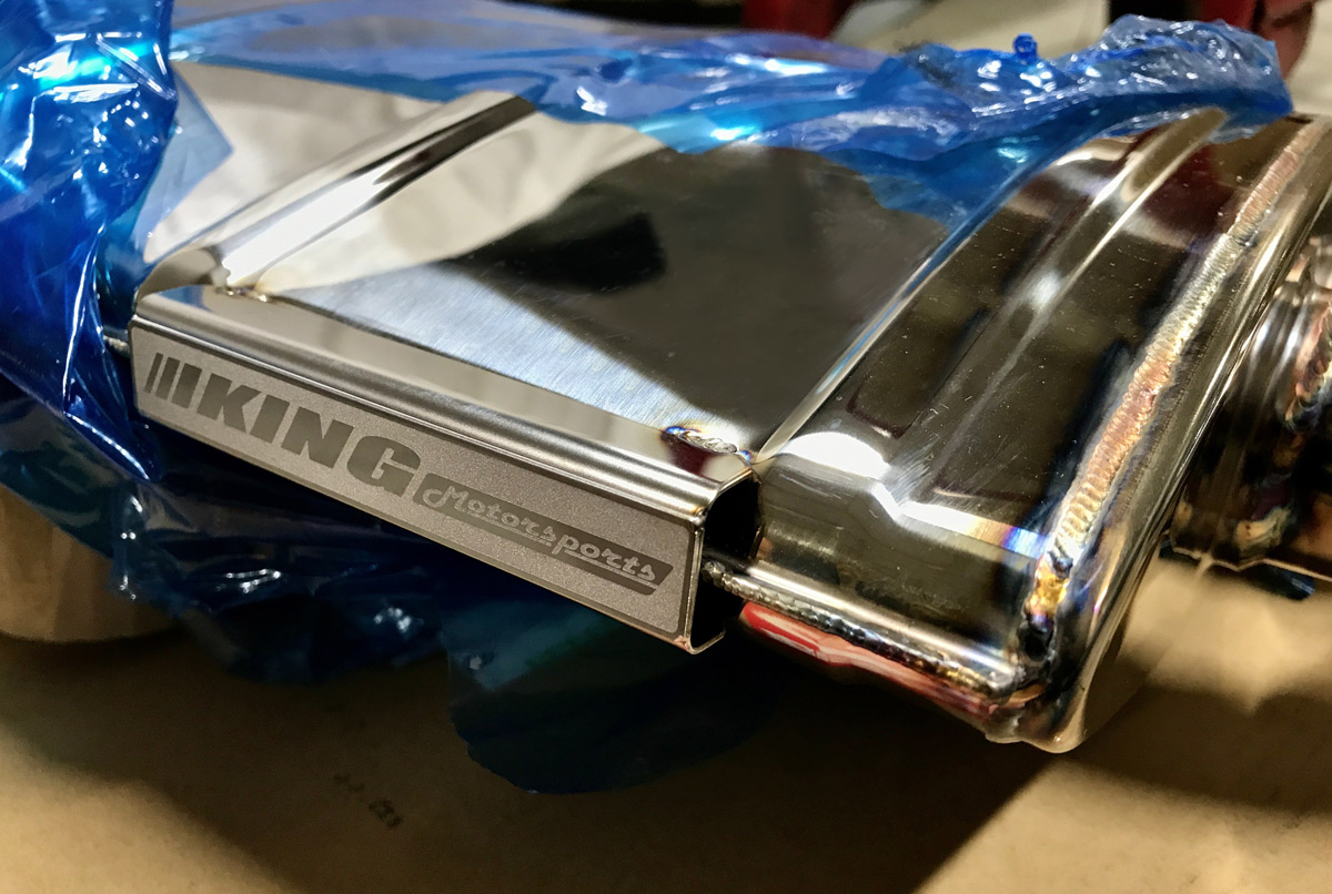 King Motorsports/Saclam Silencer Kit - Honda - CR-X '88-'