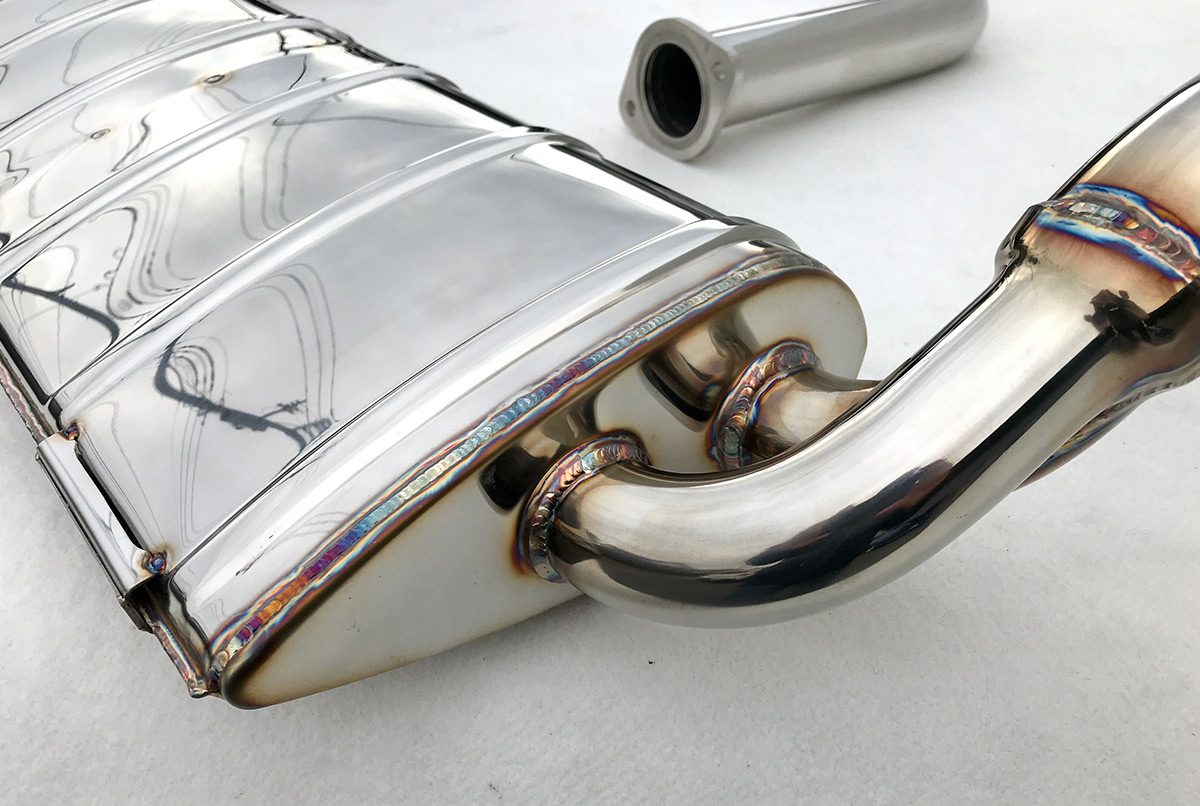 King Motorsports/Saclam Silencer Kit - Honda - CR-X '88-'