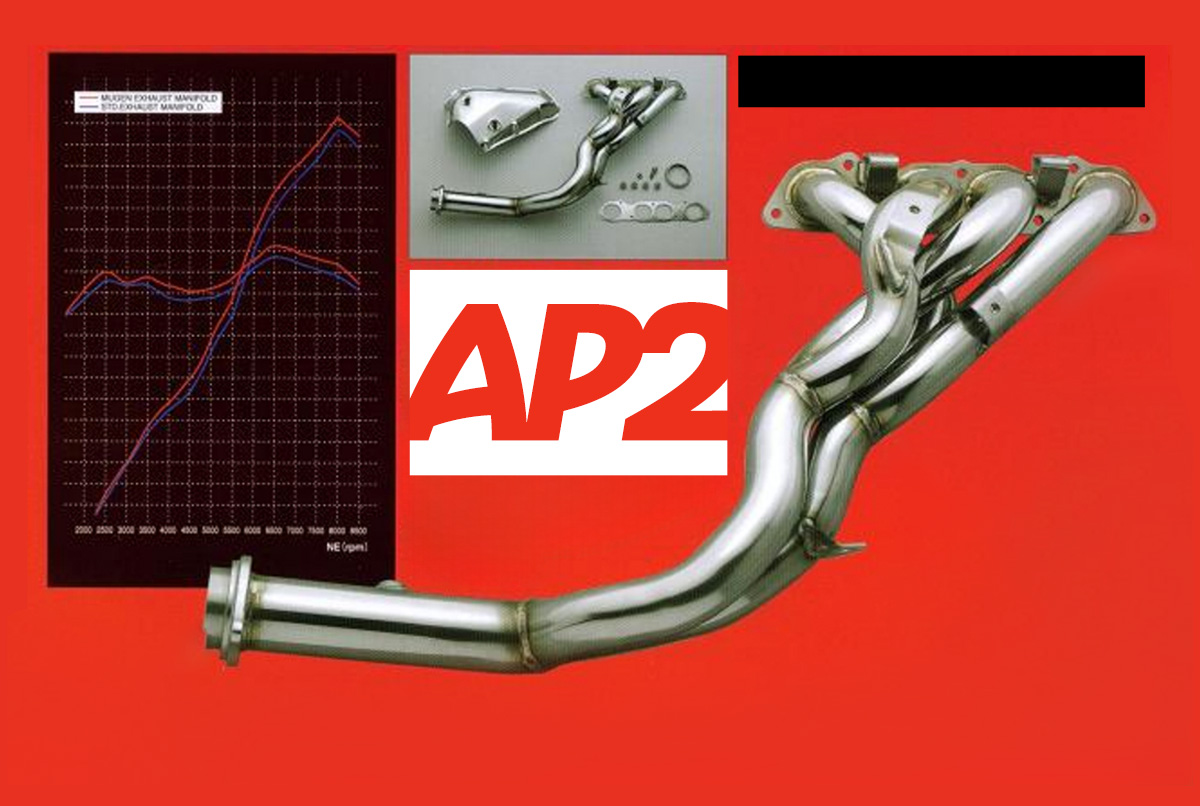 MARK43 S2000 MUGEN（AP2） Mugen Exhaust Manifold - 4-2-1 for F22C/AP2 S2000 18100-XGSB