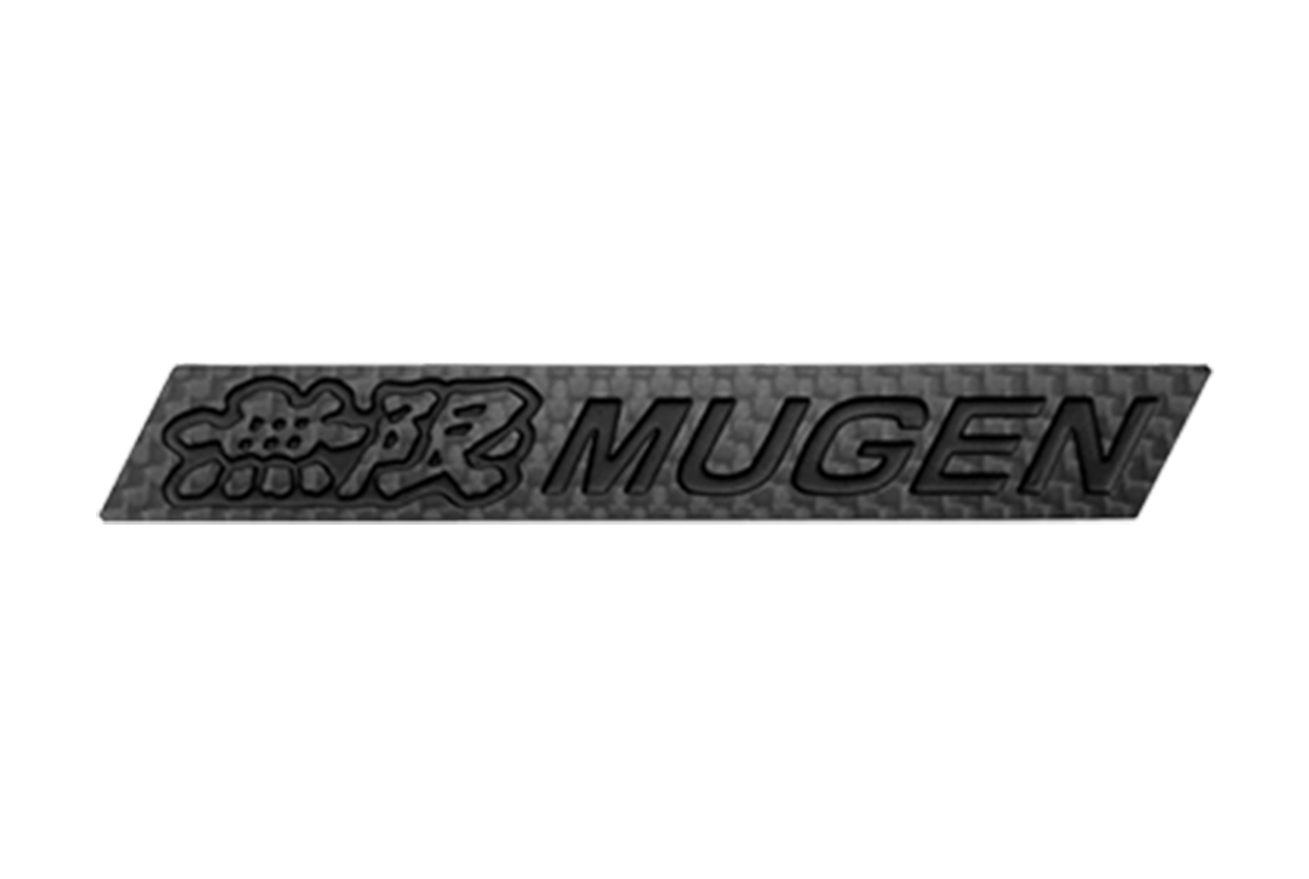 Mugen Carbon Fiber Logo Emblem 90000-YZ8-C606 - King Motorsports