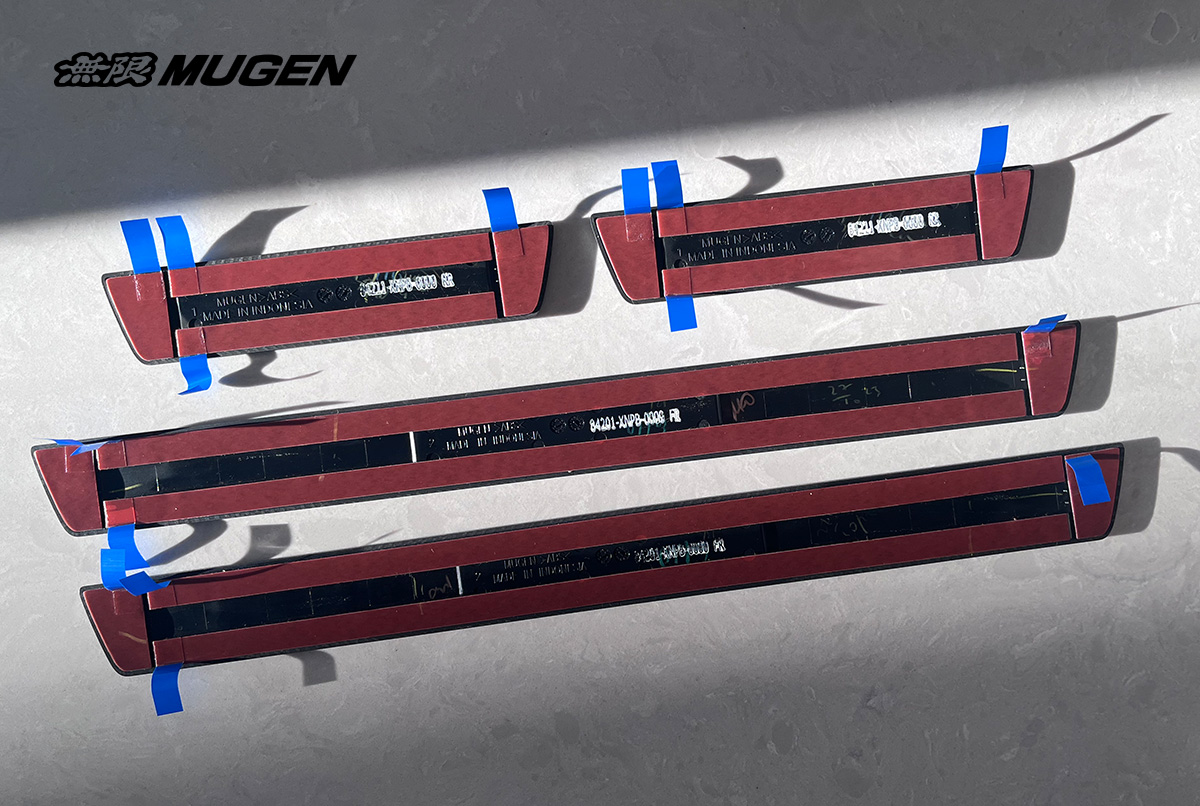 cogu プレート Mugen Carbon Pattern Scuff Plate Set 84200-XNPB-K0S0 - King