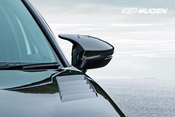 Mugen Group B Carbon Fiber Door Mirror Cover Set - 11th Gen / FL1