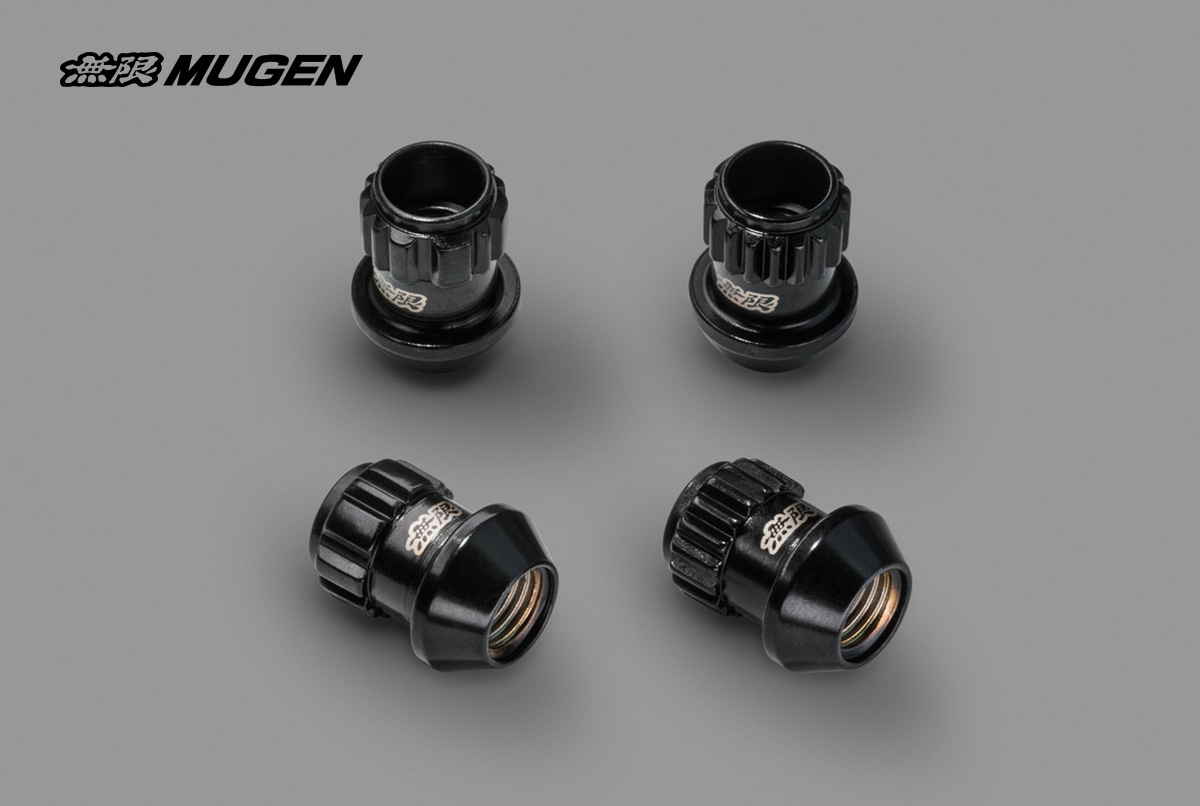 Mugen Short Racing Nut Set - All Lugs or Lugs and Locks - M12 x P1