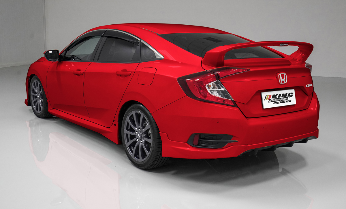 Mugen Trunk Spoiler 84112XNCBK0S0 King Motorsports Unlimited, Inc.