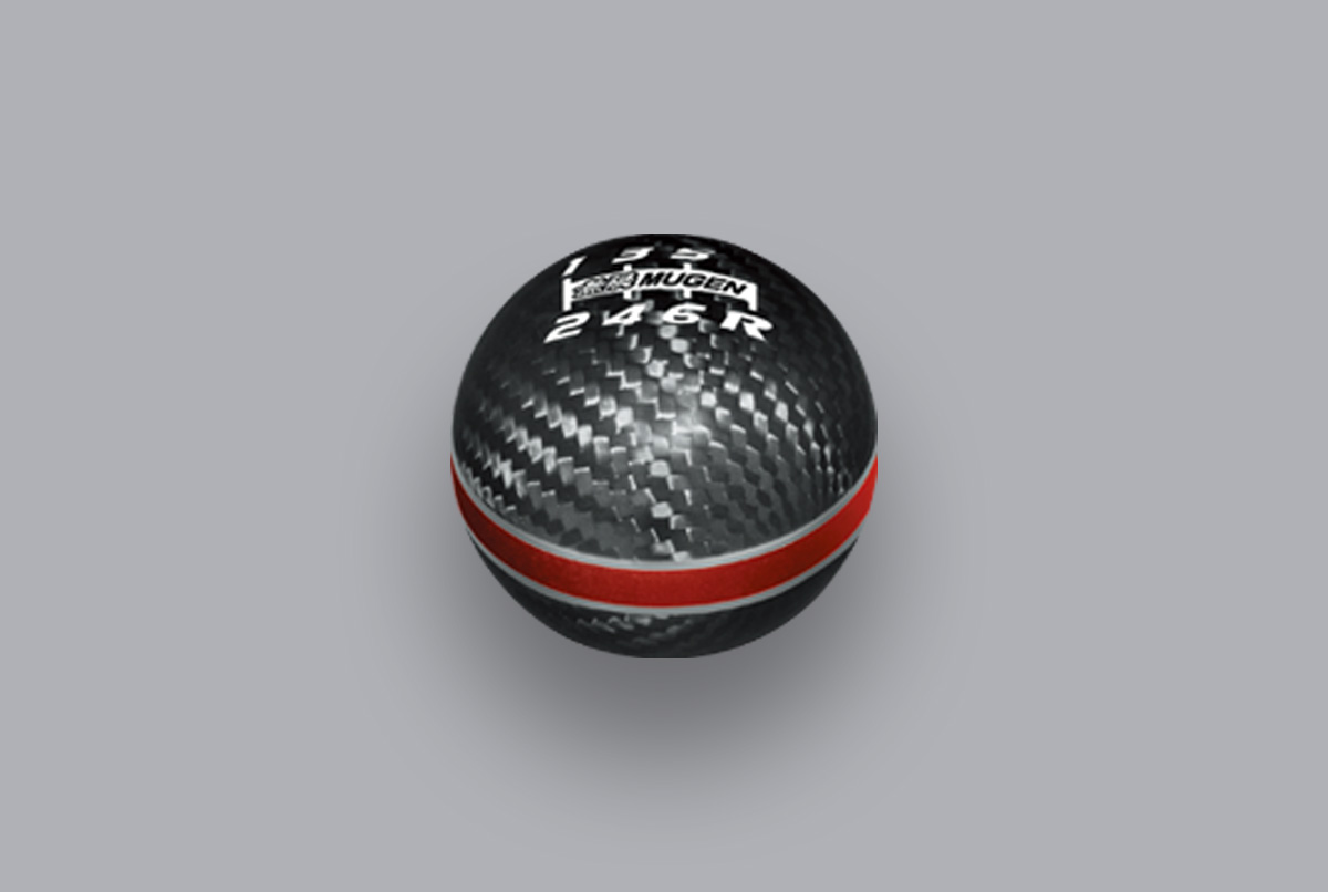 鍛神 MUGEN Carbon Fiber Spherical Shift Knob 5 Speed 54102-XLT