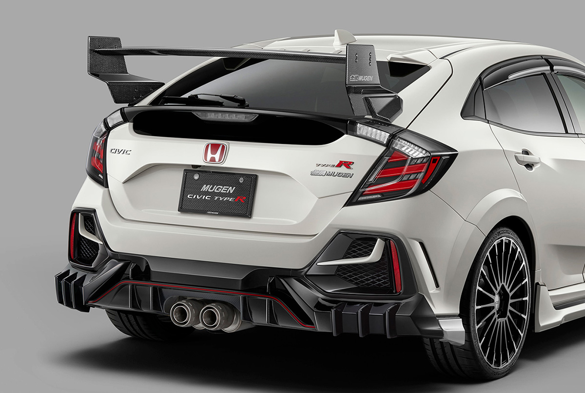 Mugen Rear Fiberglass (FRP) Wing Spoiler