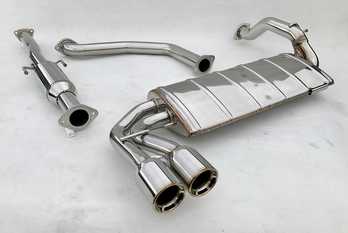 King Motorsports/Saclam Silencer Kit - Honda - CR-X '88-'