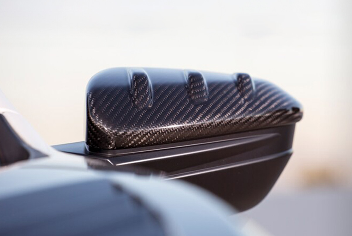 Mugen Carbon Fiber Door Mirror Cover Set - FK7-FK8 76205-XNL-K0S0