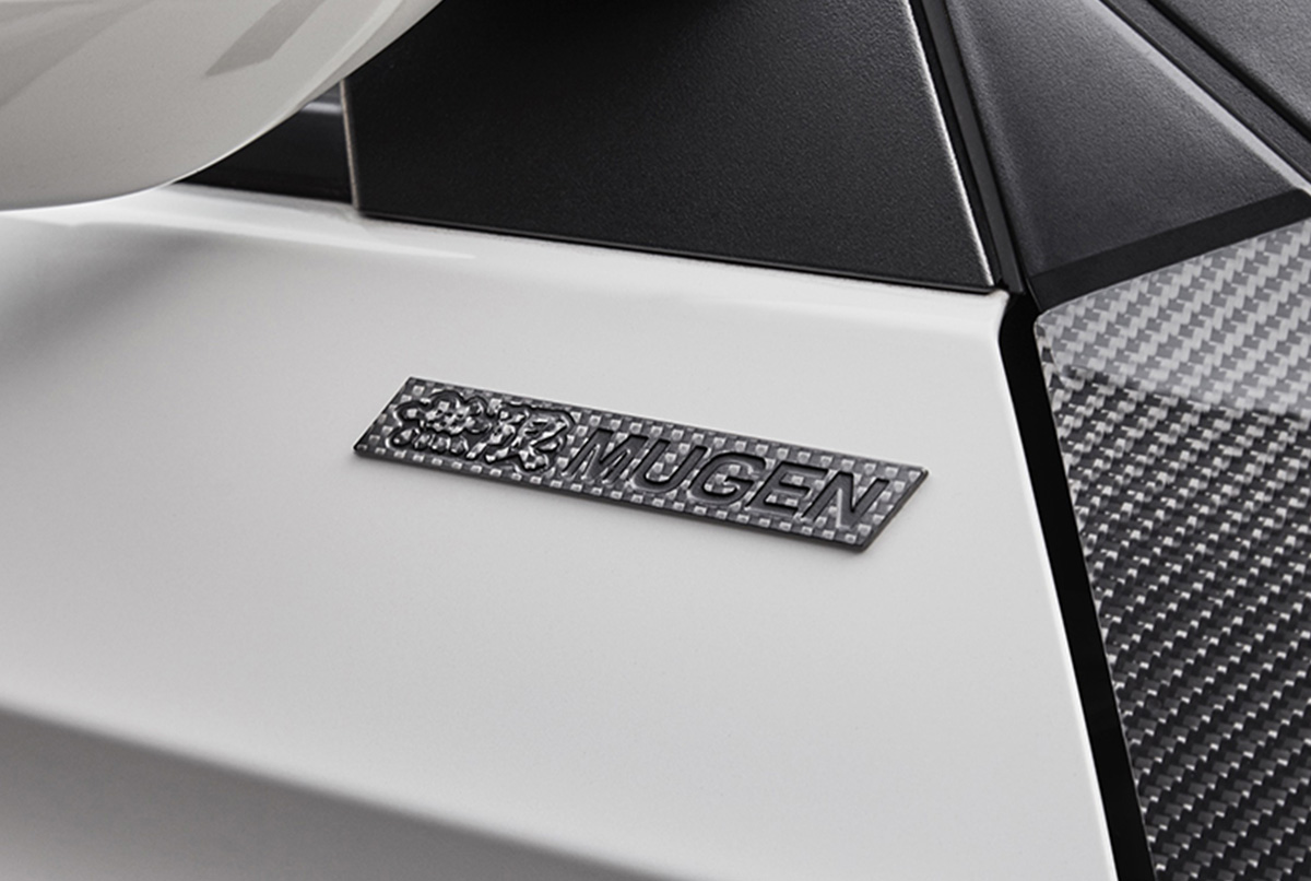 Mugen Carbon Fiber Logo Emblem 90000-YZ8-C606 - King Motorsports