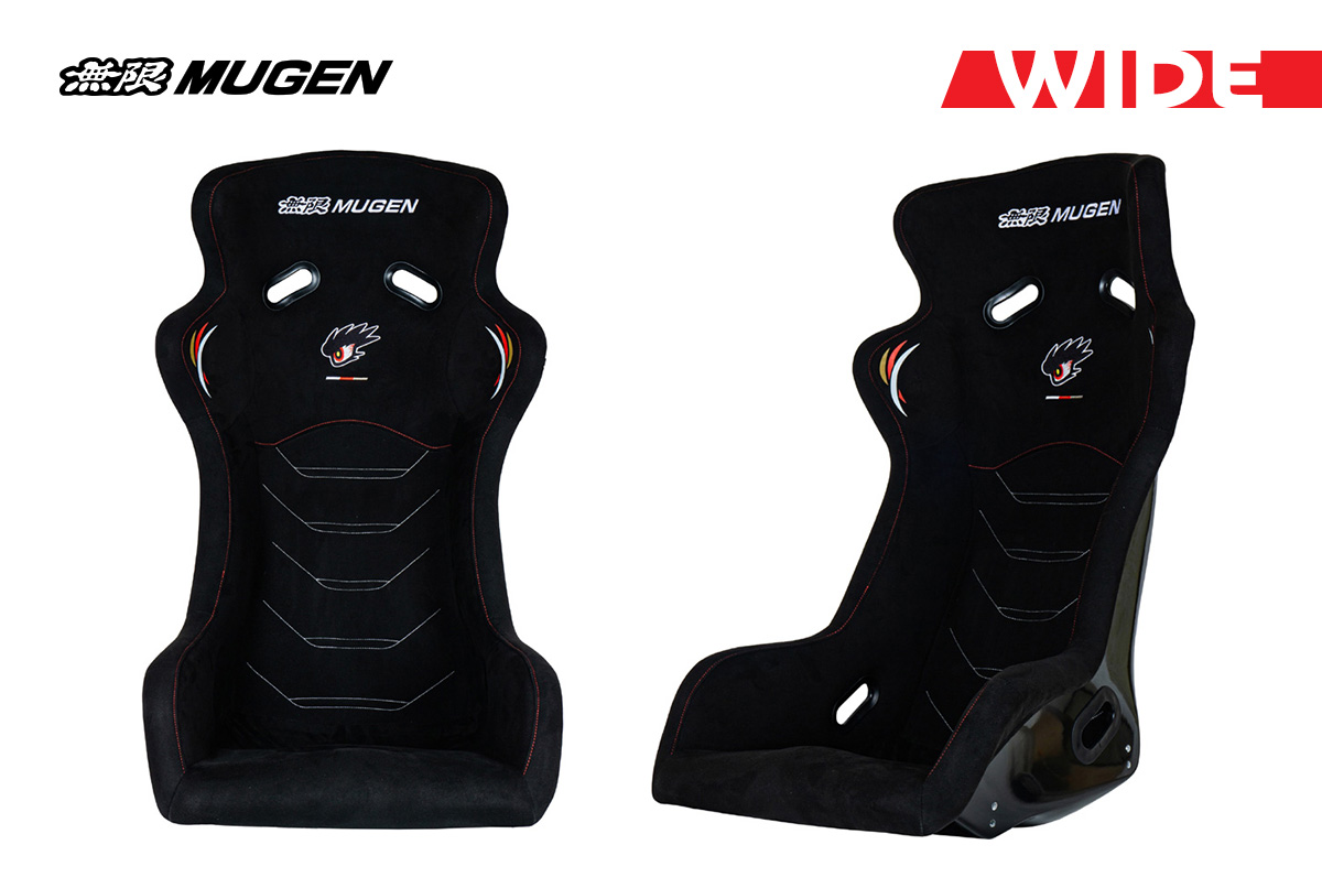 ムギ Mugen MX-A Full Bucket Seat - Wide 81100-XXFB-K1S0 - King