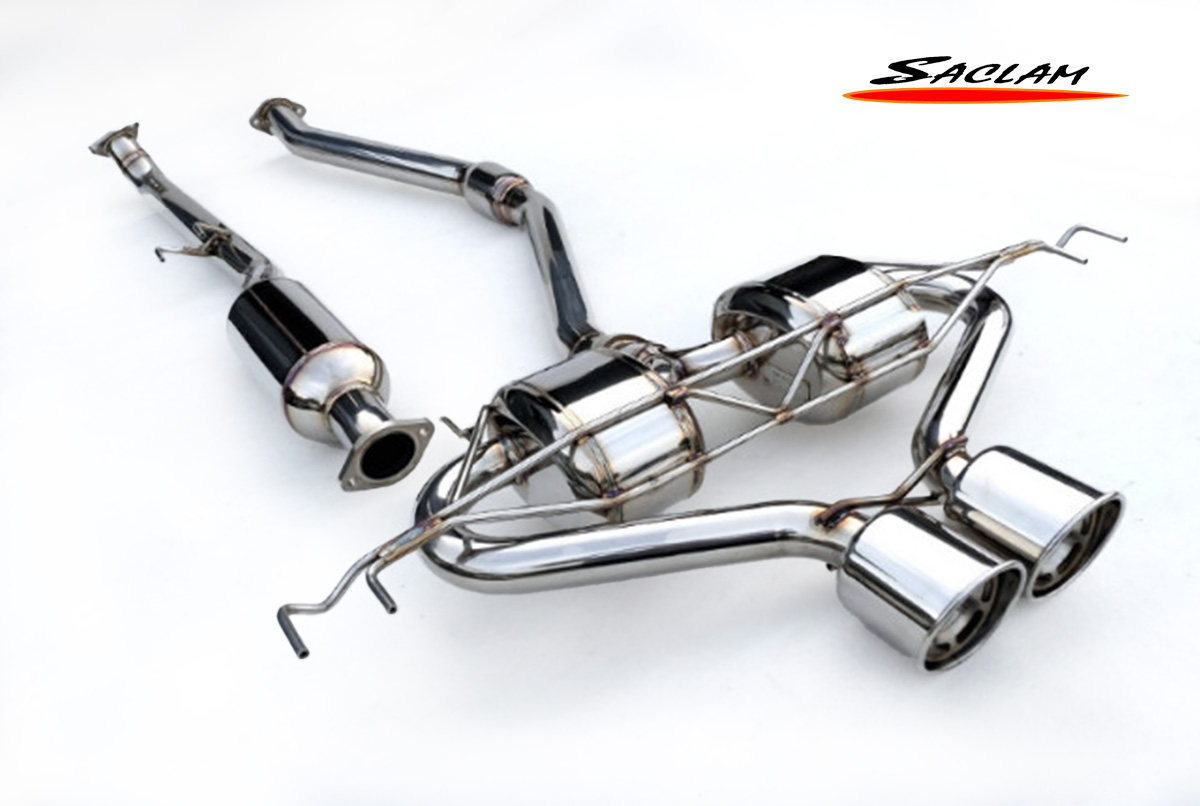 Saclam FL5 Civic Type R Siren Circuit Exhaust System installed on a Honda Civic Type R.