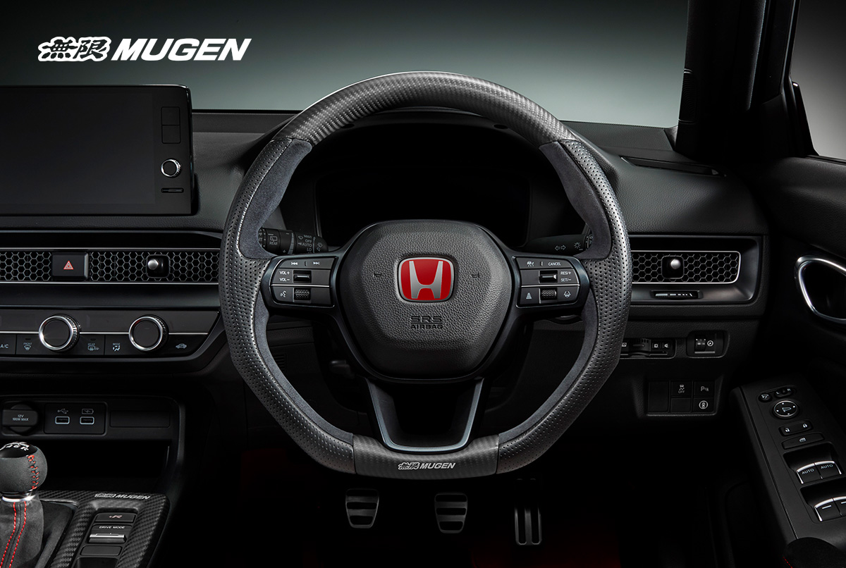 Mugen FL1 FL5 DE5 Sports Steering Wheel 78501-XNRC-K0S0-BK - King